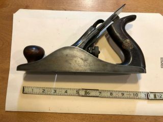Vintage Stanley Bailey No.  4 - 1/2 Smoothing Plane W/sr&l Arched Logo Iron