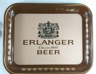 Erlanger Beer Serving Tray Jos.  Schlitz Brown 13 " X 10 - 1/2 " X 1 - 1/8 " Deep