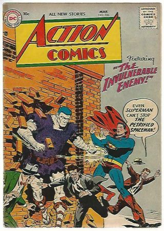 Dc Comic’s Action Comics 226 – 1957 Superman
