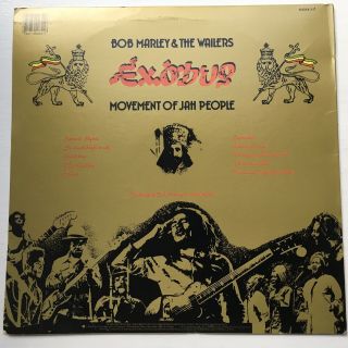 Bob Marley & The Wailers - Exodus - 1980 US Press 90034 - 1 (EX) Ultrasonic 2