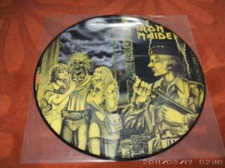 Iron Maiden First Ten Years Women In Uniform Picture Disc Ultra Rare