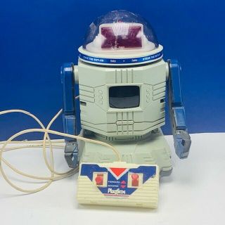 Robot Toy Vintage Battery Operated Droid Bright Tomy Playtime Steve Butler
