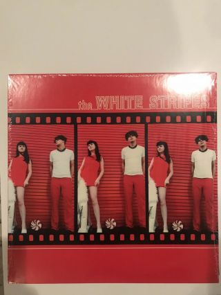White Stripes Split Self Titled Red And White Third Man Records