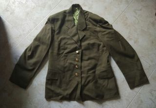 Soviet Russian Army Military Uniform Soldiers Jacket Size 48 Ussr