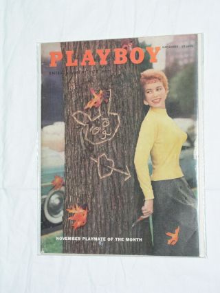 Playboy 1955 November Vintage Near Complete W Centerfold
