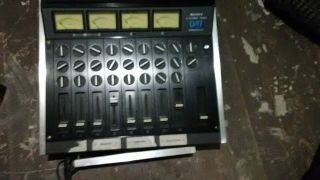 Vintage Sony Mx - 20 Mixer 8 - Channel Microphone Mixer