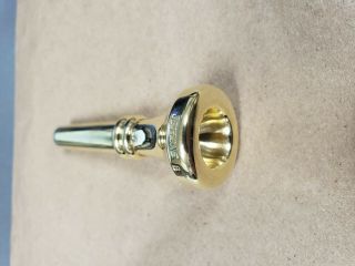 Jet - Tone Gold - Plated Flugelhorn Mouthpiece Model B Vintage