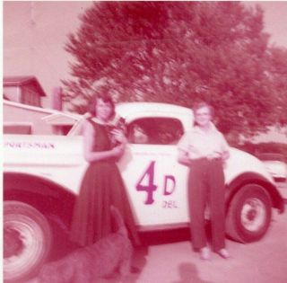 1957 Sussex County Delaware Hot Rod Race Car Vintage Photo