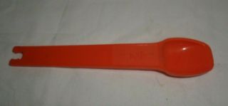 Vintage Tupperware Orange Replacement 1/2 Tsp Measuring Spoon