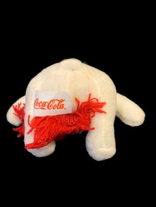 3 Pack Coca Cola Coke Mini Plush Polar Bear 4” Stuffed Animal Collectible