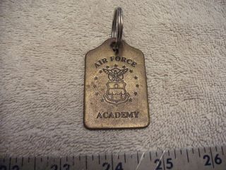 Us Air Force Academy Brass Key Ring,  See Pictures