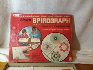 Vintage Kenner’s Spirograph Drawing Set 2