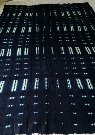Authentic African Handwoven Mud Cloth Textile From Mali Size 66 