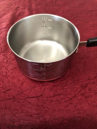 Vintage Copper Clad Revere Ware Measuring Cup Pot Sauce Pan Butter Warmer