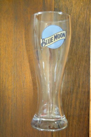 Blue Moon Logo 8.  5 " Tall Beer Glass
