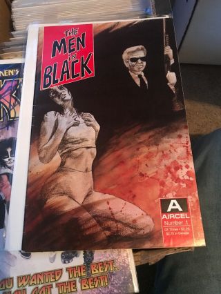 The Men In Black 1 (aircel Comcis Jan 1990) Rare Hot Key Issue Book L@@k