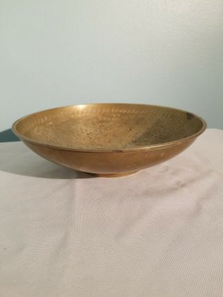 Very Rare Antique Hand Crafted Tibetan Bowl prayer India Metal vintage 2