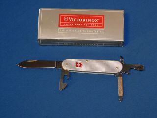 Victorinox Silver Alox Cadet Swiss Army Knife