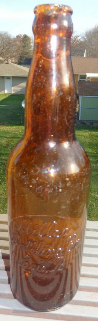 Miller Bottling Erie Pa Pre Pro Beer 1905 To 1908