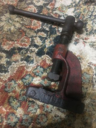 Vintage Toledo No.  00 Pipe Vise Well Diggers Vise Tool - 1469
