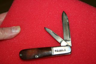 Awesome Vintage John Primble Belknap Hdw & Mfg Co Barlow Jack Pocket Knife