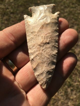 Indian Artifact Hardin Spear Point Butler Co Missouri