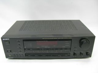 Vintage Sony D611 Stereo Receiver Audio Video Control System No Remote