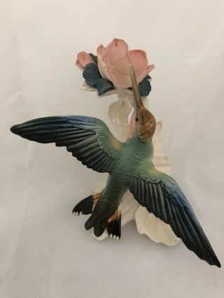 Hummingbird (colibrí),  Karl Ens Porcelain Figurine.