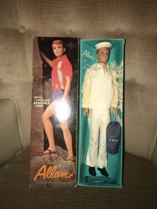 Vintage Mattel 1963 Allan Doll Ken 