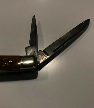 Vtg.  John Primble Belknap Hwd & Mfg 4923 - 2 Blade Folding Pocket Knife USA 3
