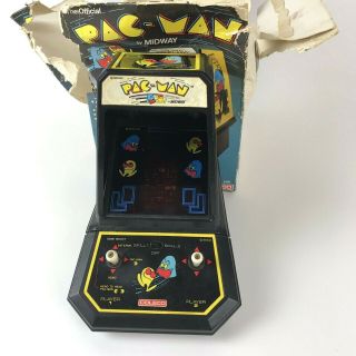 Vintage 1981 Midway Pac - Man Arcade Game Coleco 3in1 Htf