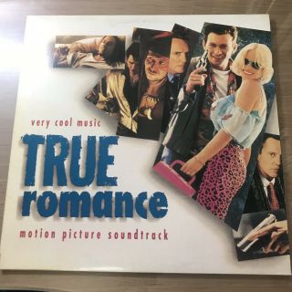 True Romance Soundtrack Korea Vinyl Lp 1993 Mega Rare With Insert