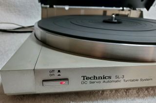 Technics SL - 3 Linear Tracking Turntable Vintage 3
