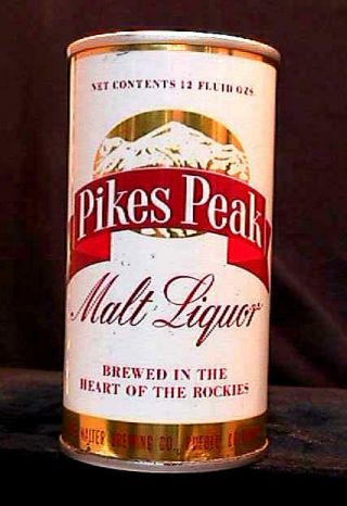 Pikes Peak Malt Liquor - Late 1960 
