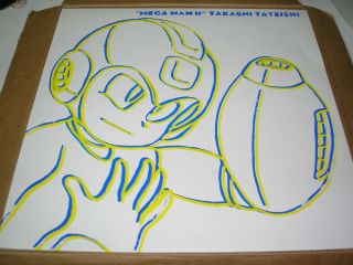 Takshi Tateishi - Mega Man Ii Lp Moonshake Records Ltd Ed Colored Vinyl Oop