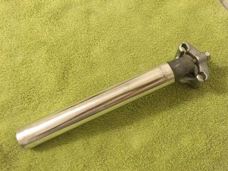 Vintage Campagnolo Nuovo Record 27.  2 Seatpost Seat Post Vg - Exc 1974 Raleigh
