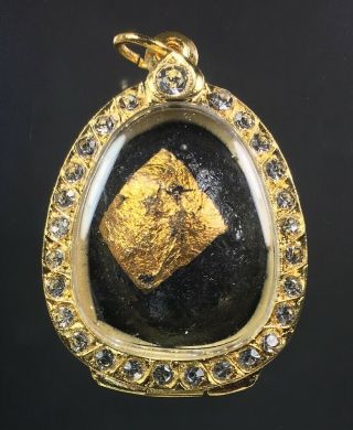 Perfect Bia Kae Lp Boon Thai Amulet Talisman Anti Black Magic Fetish Pendent