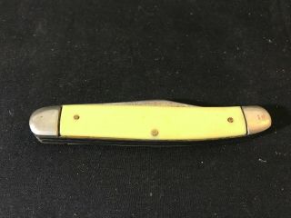 Old Vtg Collectible Kutmaster Two (2) Blade Folding Pocket Knife Utica Ny Usa