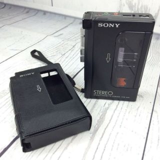—working— Sony Tcs - 430 Vintage Walkman Portable Cassette Player Recorder Read