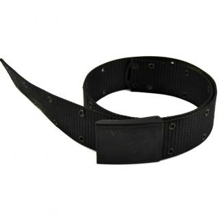 Yugoslavian Serbian Army Suspenders Belt.  Webbing Belt Harness Black