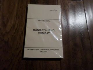U.  S Department Of The Army Hand To Hand Combat Handbook