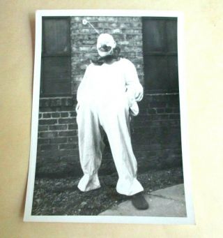 Clown Photo Circus Black And White Scary Vintage Old