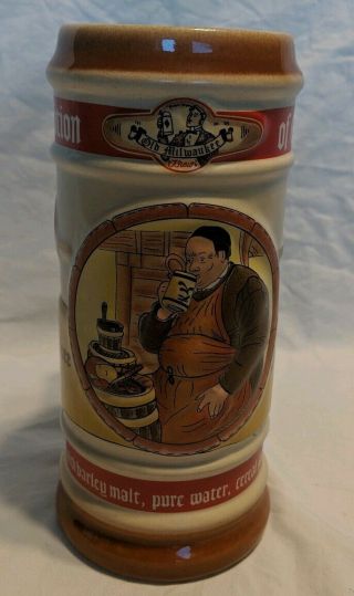 1995 Old Milwaukee Beer Stein - Gerz Germany - Stroh Brewing Limited Edition