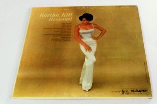 Eartha Kitt Revisited 1960 Kapp Kl - 1192 Mono 12 " 33 Lp Smooth Jazz/vocals Ex