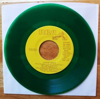 Green Vinyl Promo Elvis Presley " Lovin 