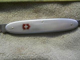Victorinox Secretary 84mm Swiss Army Knife In Silvery Alox - Air