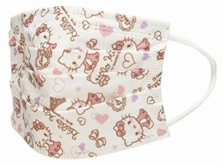 Skater Three - Layer Structure Non - Woven Fabric Mask For Children For Women 10 Pie