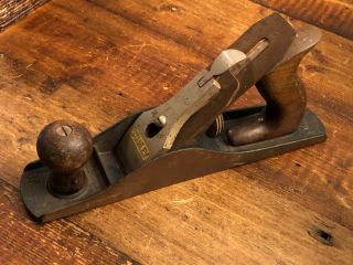 Vintage Stanley Bailey Plane No.  5 1/4 Smooth Bottom Woodworking Tool