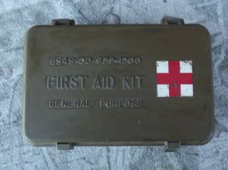 Us Military General Purpose First Aid Kit - Rigid 6545 - 00 - 922 - 1200