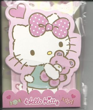 Sanrio Hello Kitty Mini Stationery Set With Stickers Bow Bear